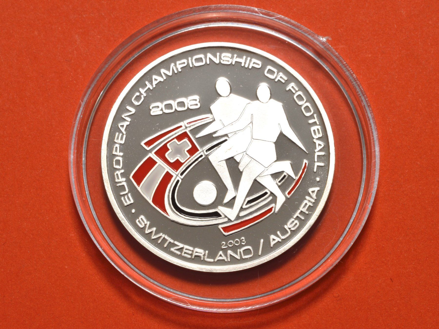 Medaillen: 2 Won 2003 Fussball EM 2008 Silber – Gebraucht aus Oberglatt ZH von ZH111