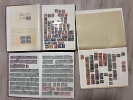 LOT de 3x Albums Timbres CH dès Sitzende