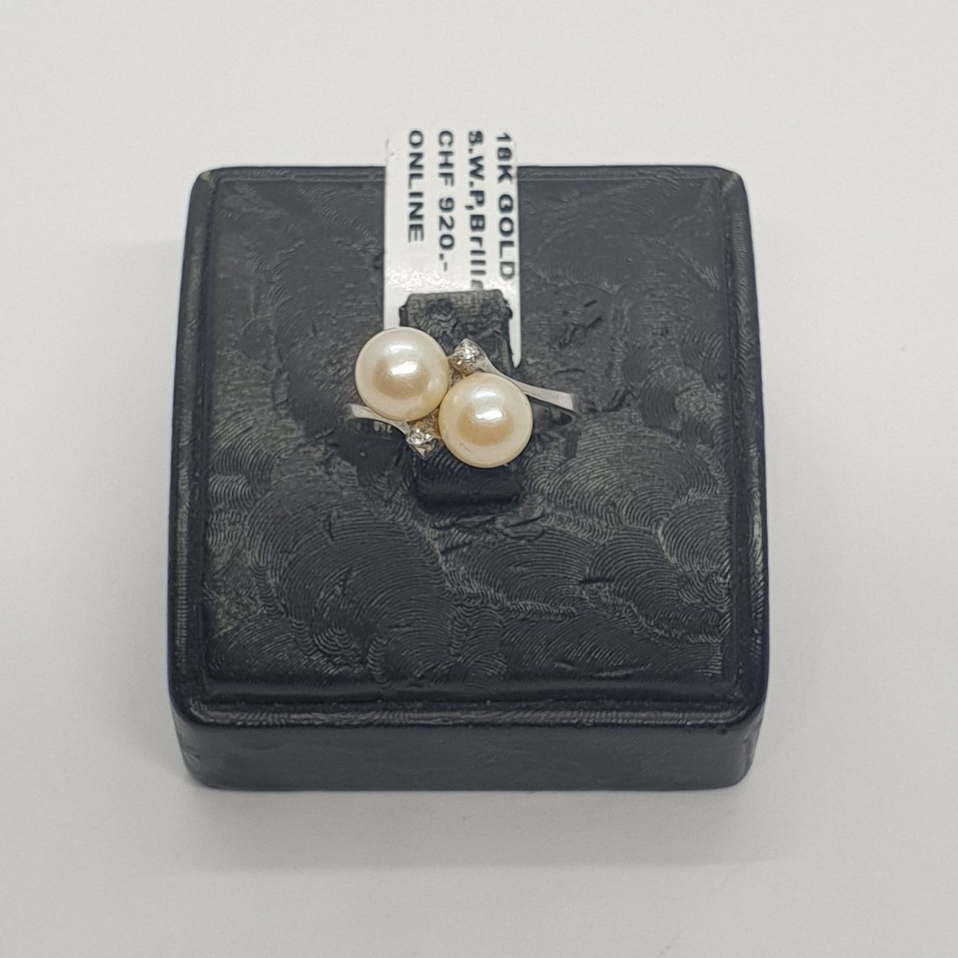Anelli: Echt 18K Gold - S.W.P, Brillant Ring – Usato da Luzern venduto da Luzern-Goldhaus