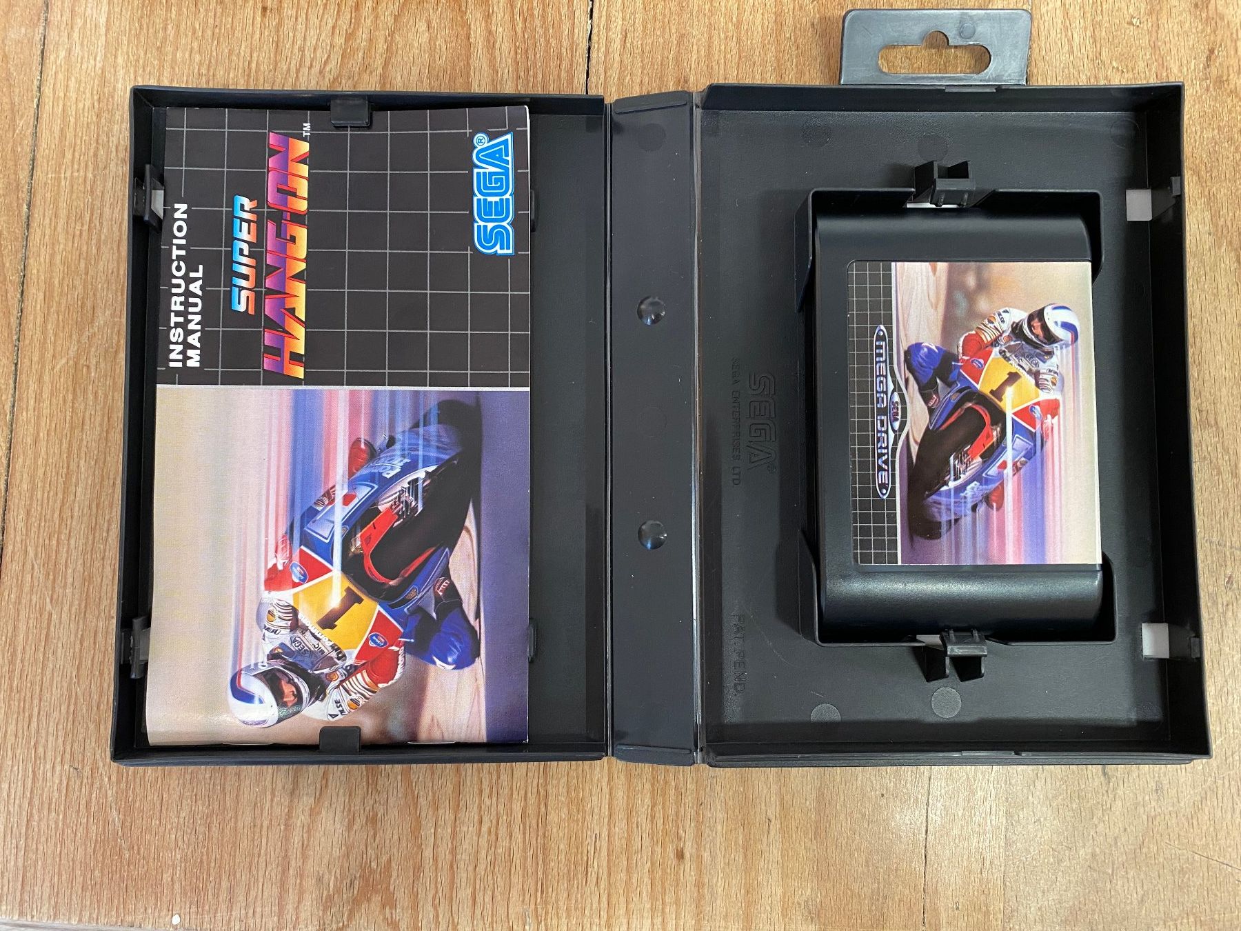 Sega Giochi: Sega Mega drive 16Bit "Super Hang-On" Game, OVP – Usato da Niederhelfenschwil venduto da Chleeblatt1938 2