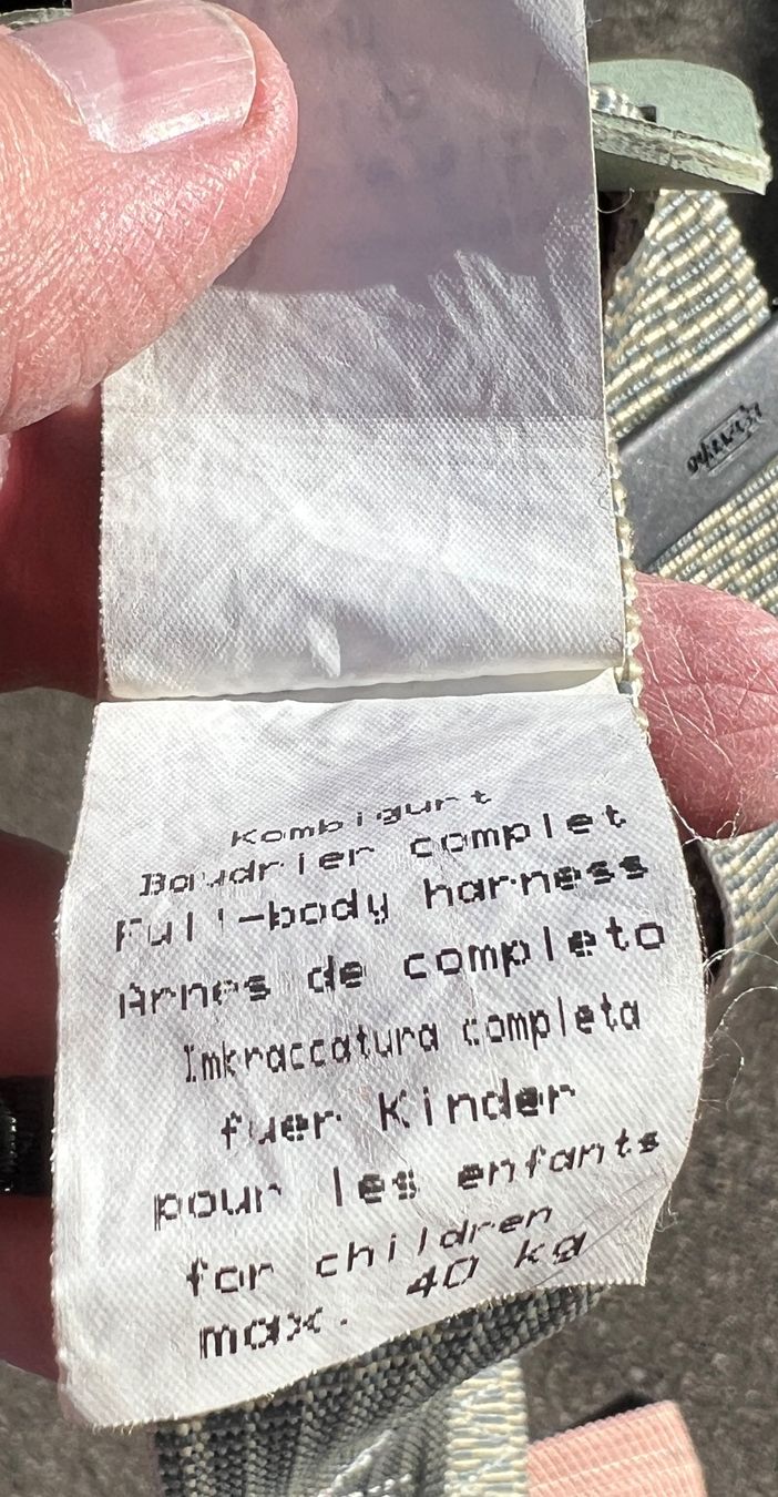 Mammut Attrezzatura da arrampicata: Mammut Kinder-Klettergurt "Moskito" Typ B – Usato da Brunnen venduto da Bonitoman 3