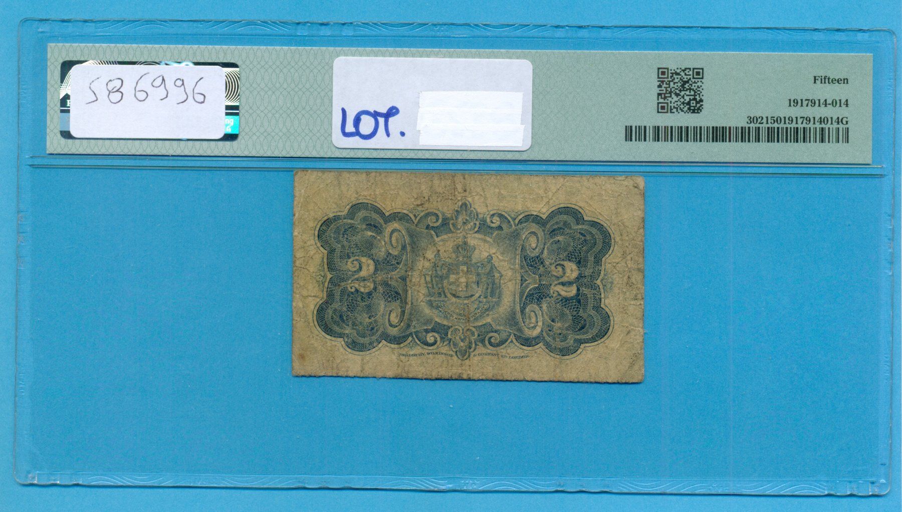 Banconote: Griechenland 2 Drachmen 1885 – Usato da Nesselnbach venduto da dennis83 1