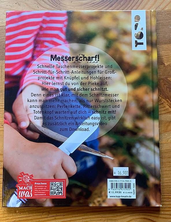 Bücher: Schnitz mit, Kinderschnitzschule, Waldkindergarten – Gebraucht aus Wabern von walsn1 1