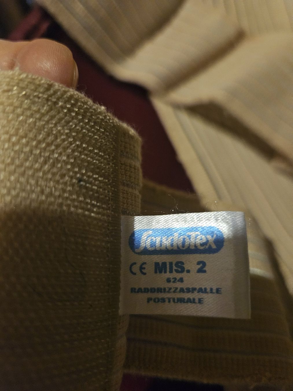Biancheria intima: Correcteur de posture ScudoTex Taille 2 – Usato da Lausanne venduto da avaria 2