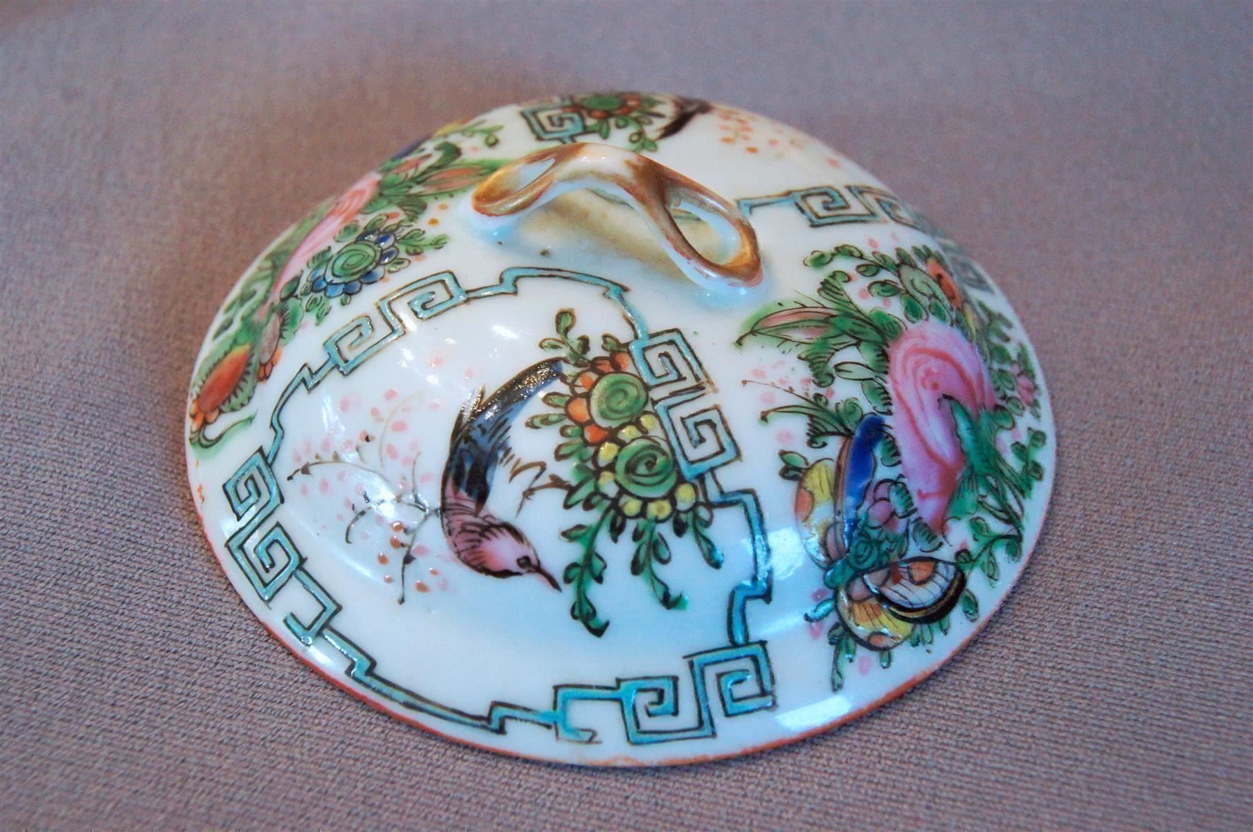 Tasses: Antike Deckeltasse im Guangzou-Stil – D'occasion à Geroldswil par ARTEFACTO 3