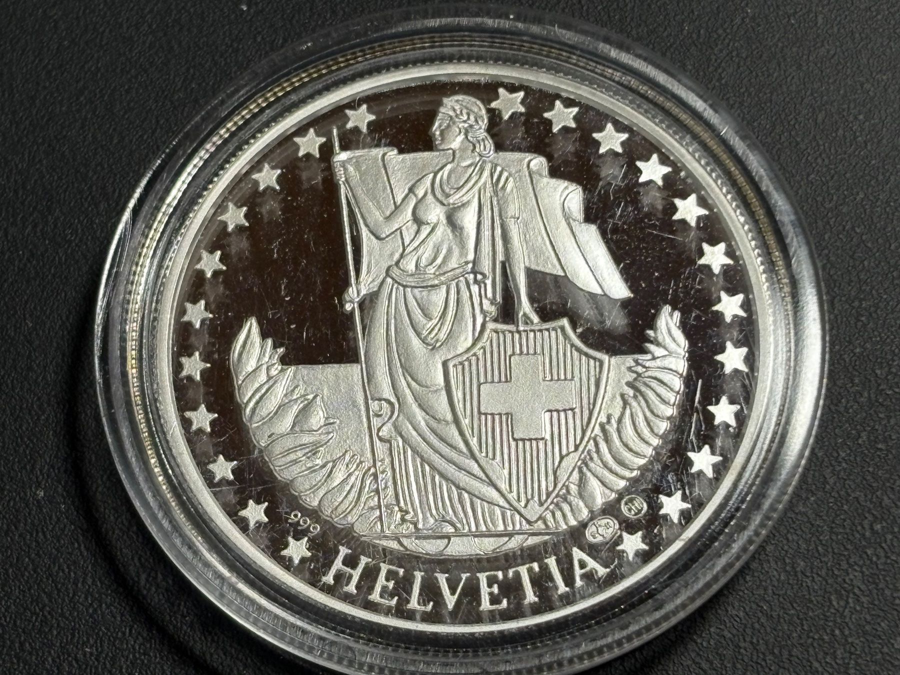 Medaglie: 5. 1 Medaille 999 Silber, 20 Gramm – Nuovo e nell'imballaggio originale da St. Peterzell venduto da verena40 1