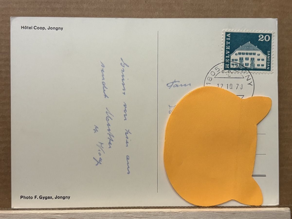 Cartoline postali: AK von Hotel Coop in  jongny – Usato da Rümlang venduto da Kartenpost1 1