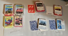 Alte Technik Quartette Lot