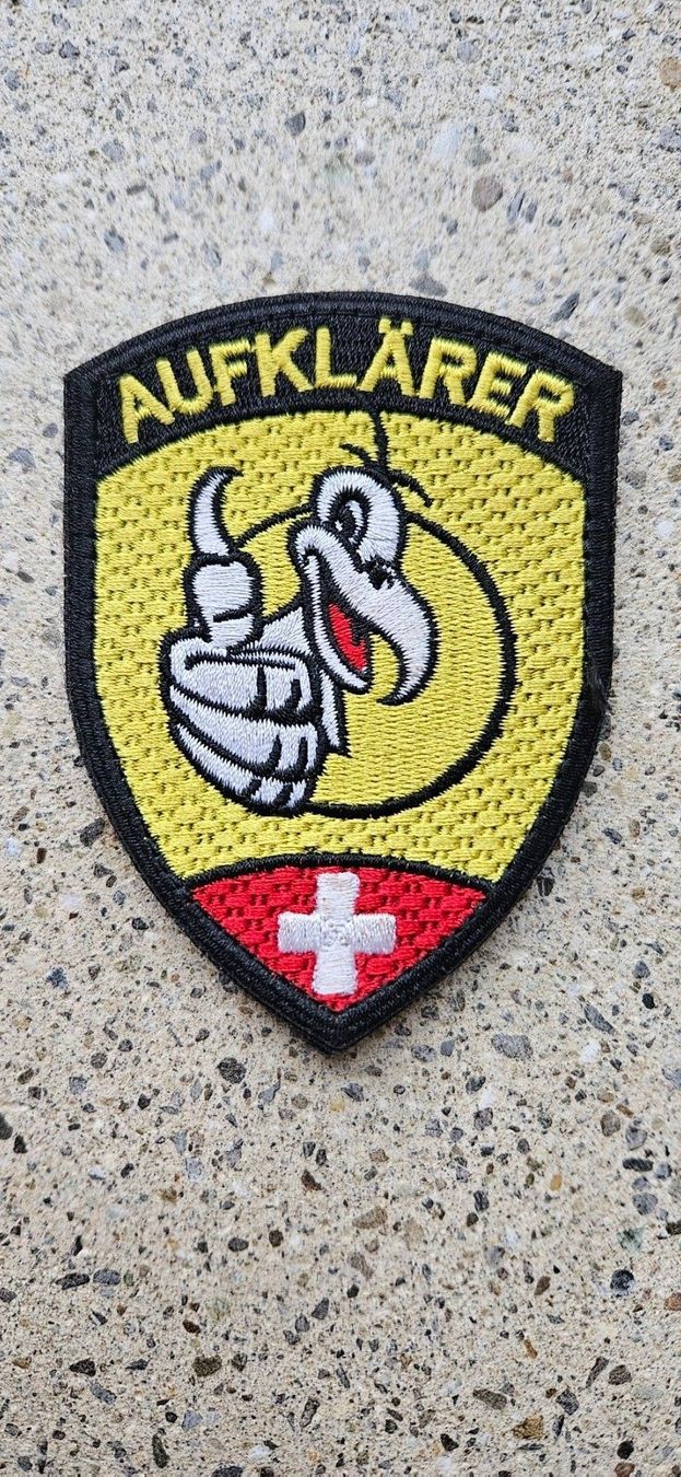 Schweizer Armee Placchette & Badge: *** Badge Aufklärer mit klett *** – Usato da Riedholz venduto da fr_sIruP
