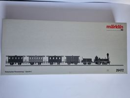 Train Märklin 26472 historique , coffret bois, neuf, digital