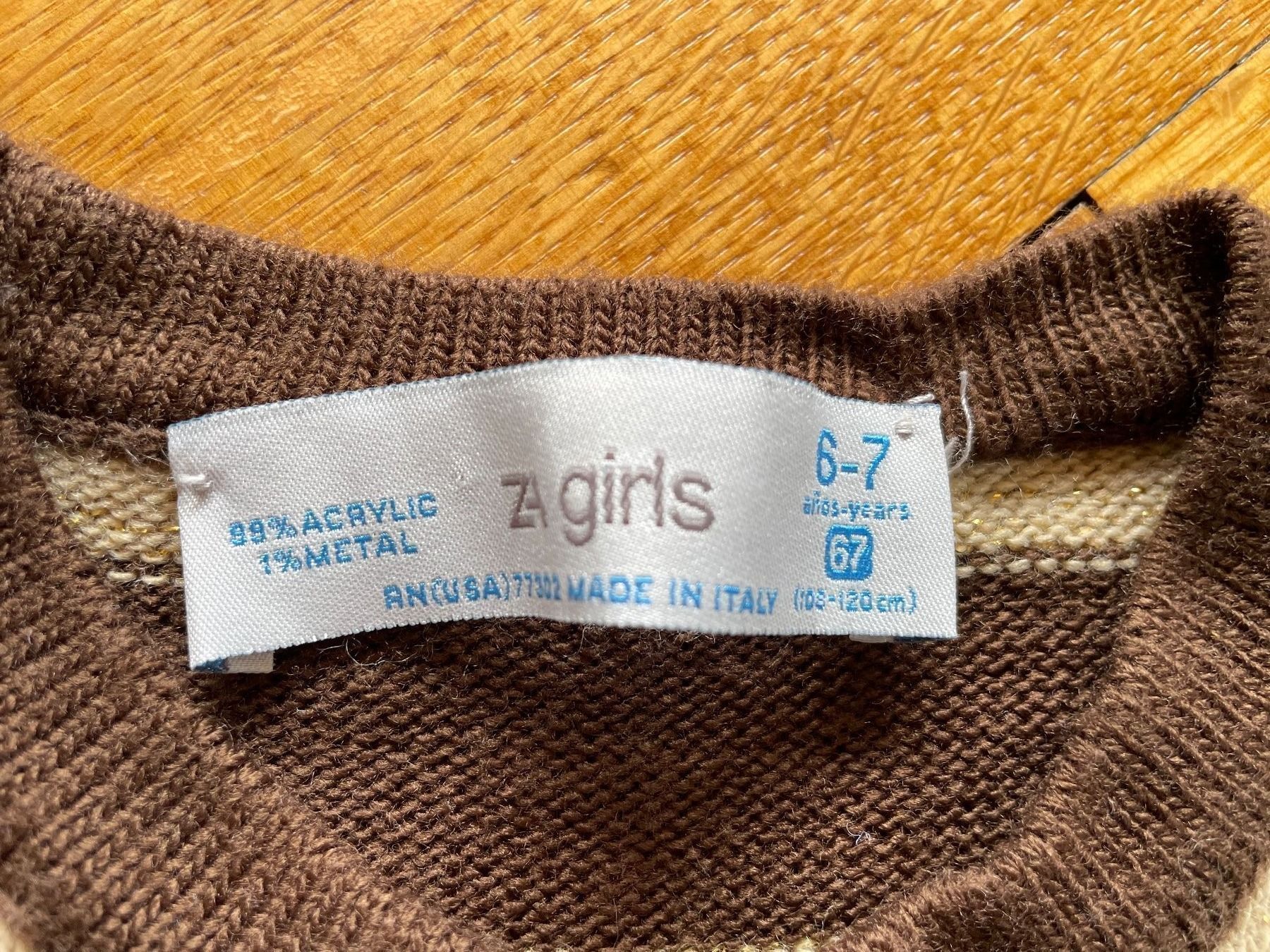 Zara Altro abbigliamento per bambina: Gilet Gr. 110 - 120 – Usato da Genève venduto da Livsonman 2