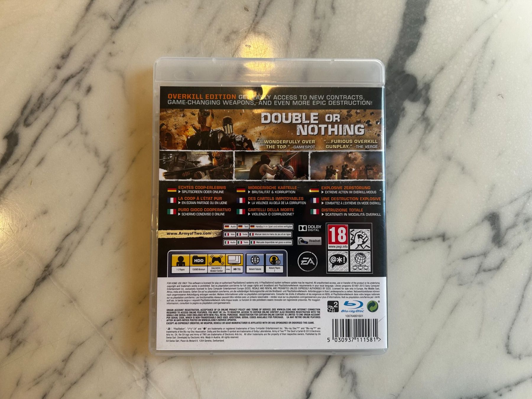 Jeux: Army of Two Bundle - Playstation 3 – D'occasion à St. Gallen par lis_cd6d 7