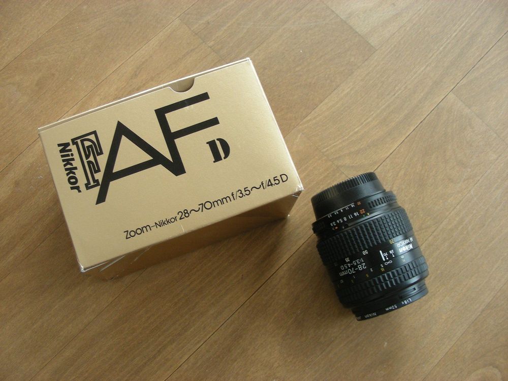 Nikon F70 Avec Zoom AF Nikkor 28-80 Mm - Boîtier Argentique Reflex 35 Mm (occasion)