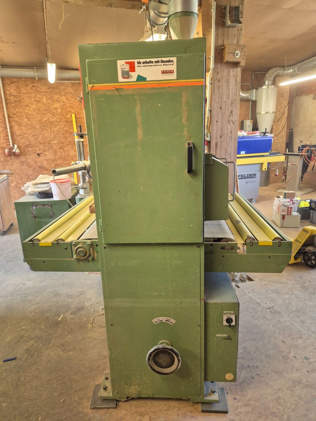 Toutes les machines: Breitbandschleifmaschine Kündig 1100-C – D'occasion à Walterswil BE par gwerder5720 3