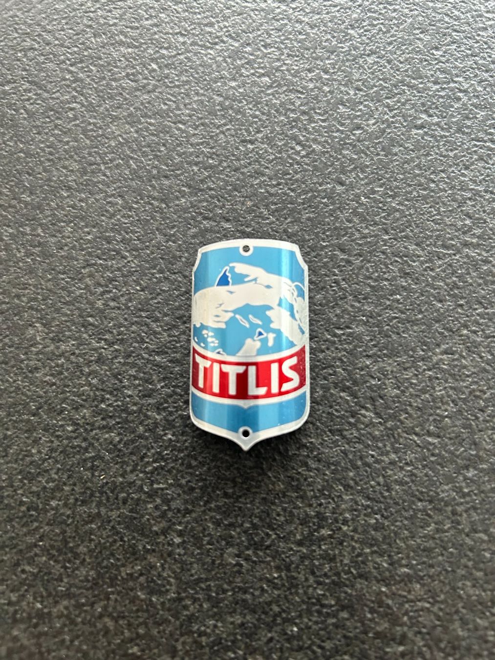Schilder: Titlis Rad Velo Marken Schild Emblem CH – Neu (gemäss Beschreibung) aus Root von zwe_2fwn