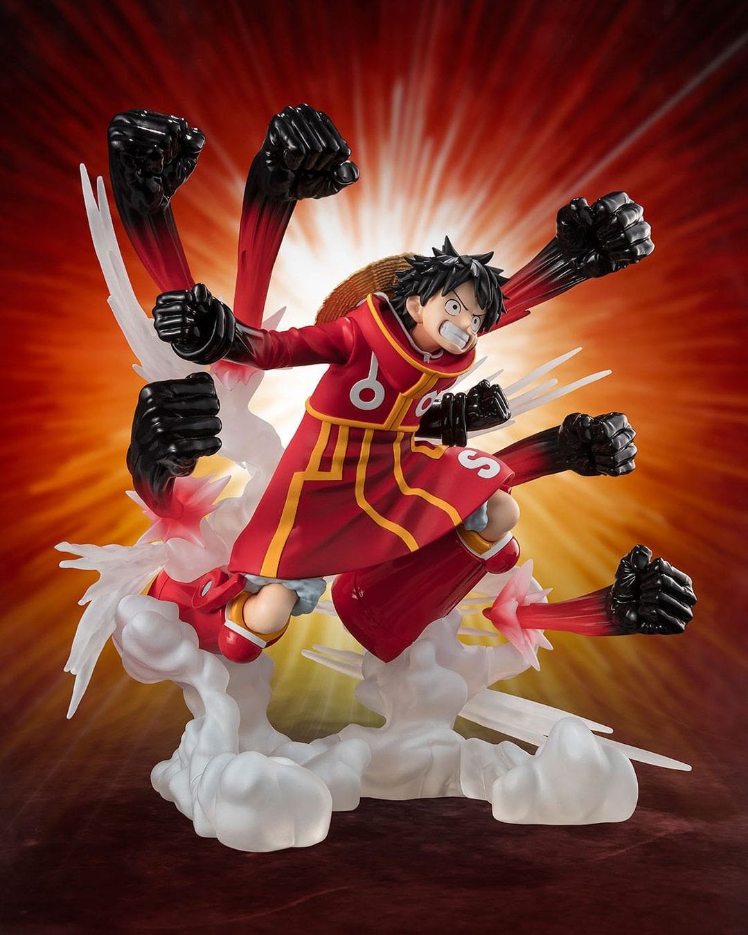 Figurines: Figuarts ZERO Monkey D. Luffy -Gum Gum Hawk Gatling 19 cm – Neuf avec emballage d'origine à St-Imier par ATTAKSHOP 1