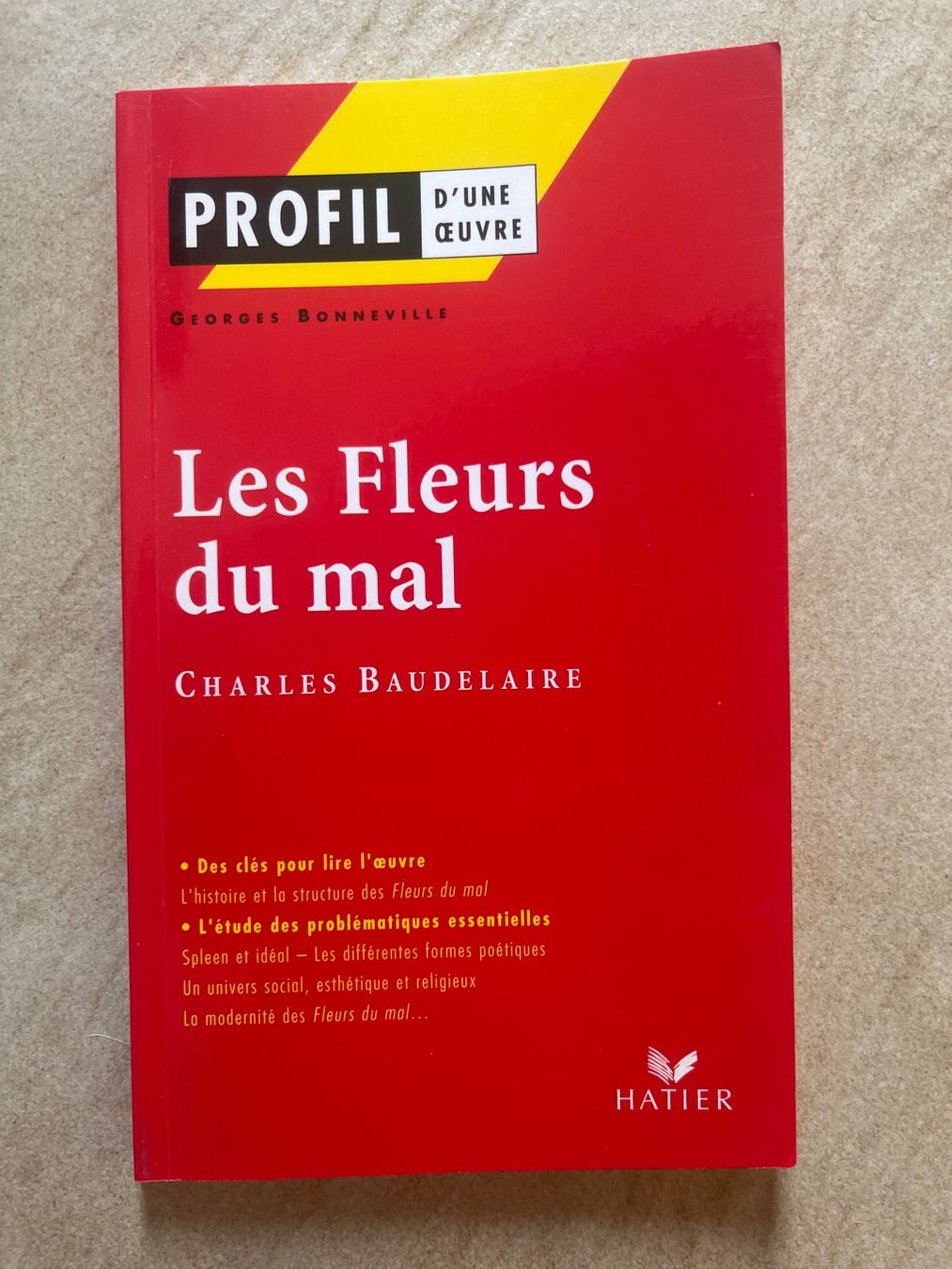 Libri: Les Fleurs du mal - Charles Baudelaire - Hatier – Usato da Vernayaz venduto da Darkfrost