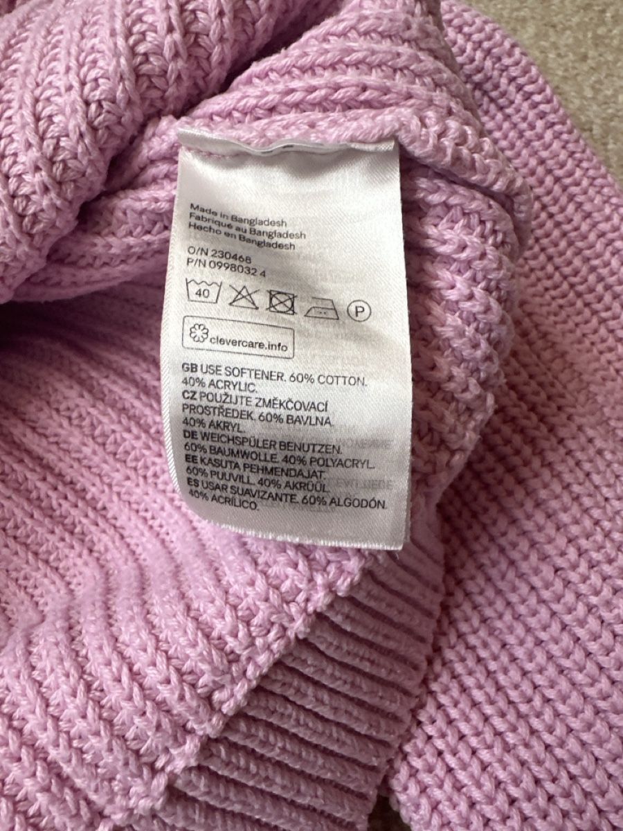 H&M Jacken: H&M Strickjacke rosa Grösse XS – Gebraucht aus Buchs AG von Dasmusstduhaben 3