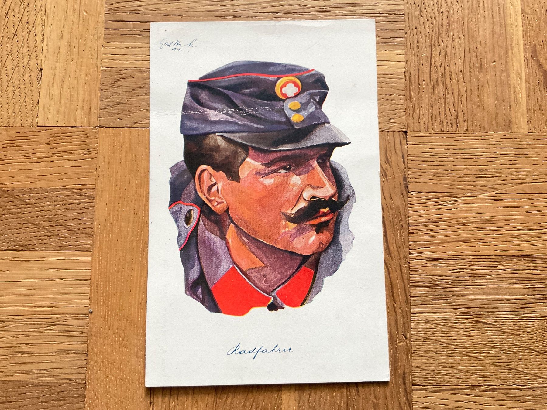 Cartoline postali: Radfahrer Schweizer Militär – Usato da Rüti ZH venduto da hondasepp