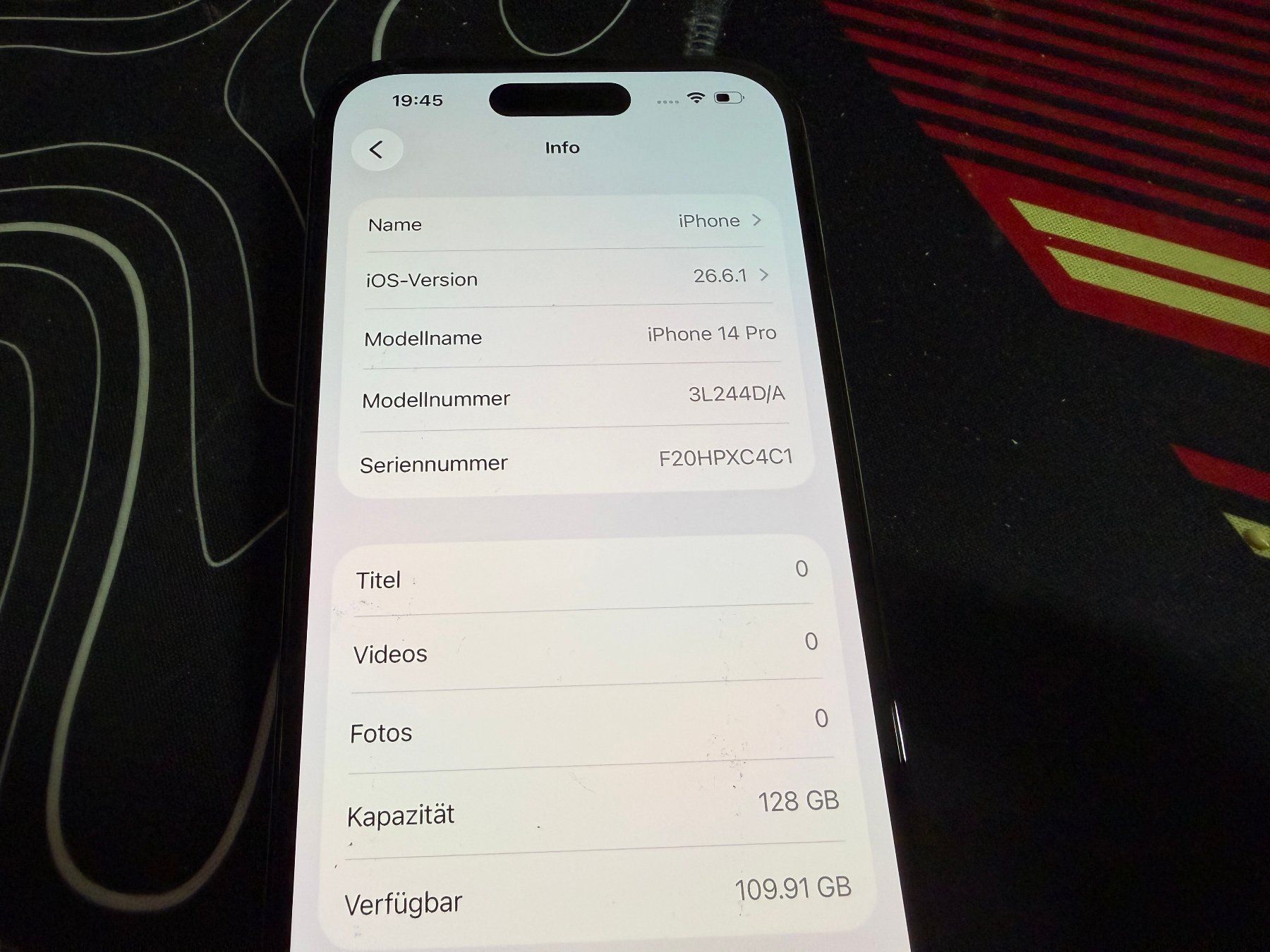 Apple Handys / Smartphones: Iphone 14 Pro 128Gb#83 – Gebraucht aus Au SG von bah_6f5w 6