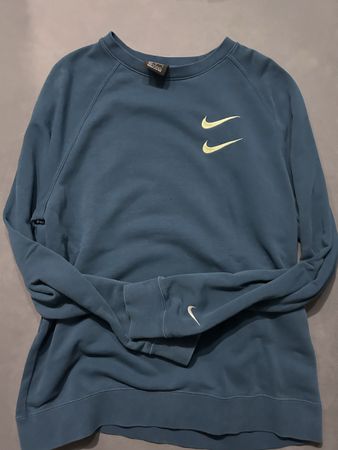Nike Pullover blau mit Logo