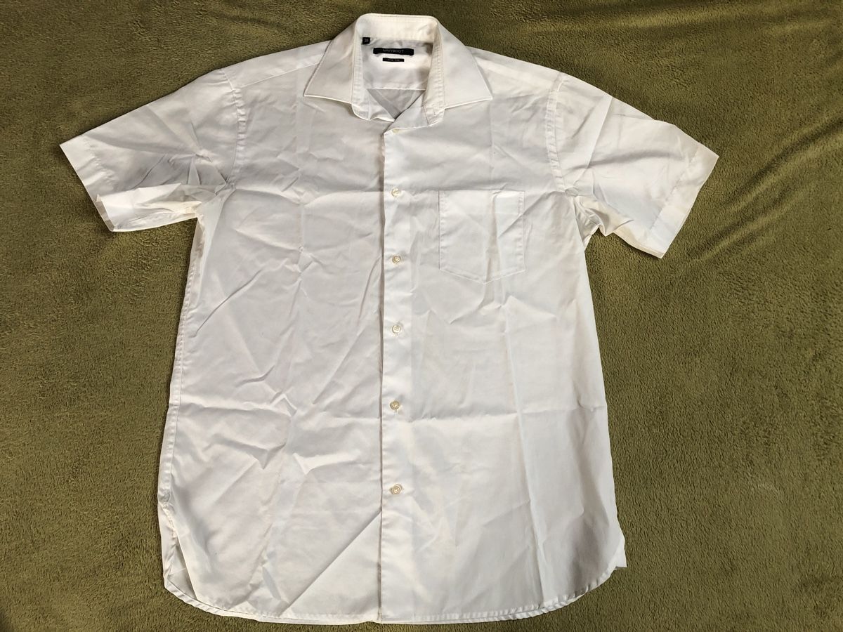 Navyboot Camicie: NAVYBOOT Herrenhemd Kurzarm Gr. 39 weiss – Usato da Kaisten venduto da Wavechip