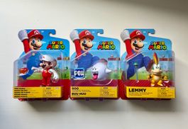 Nintendo Super Mario 3er Set, Mario, Buu Huu und Lemmy