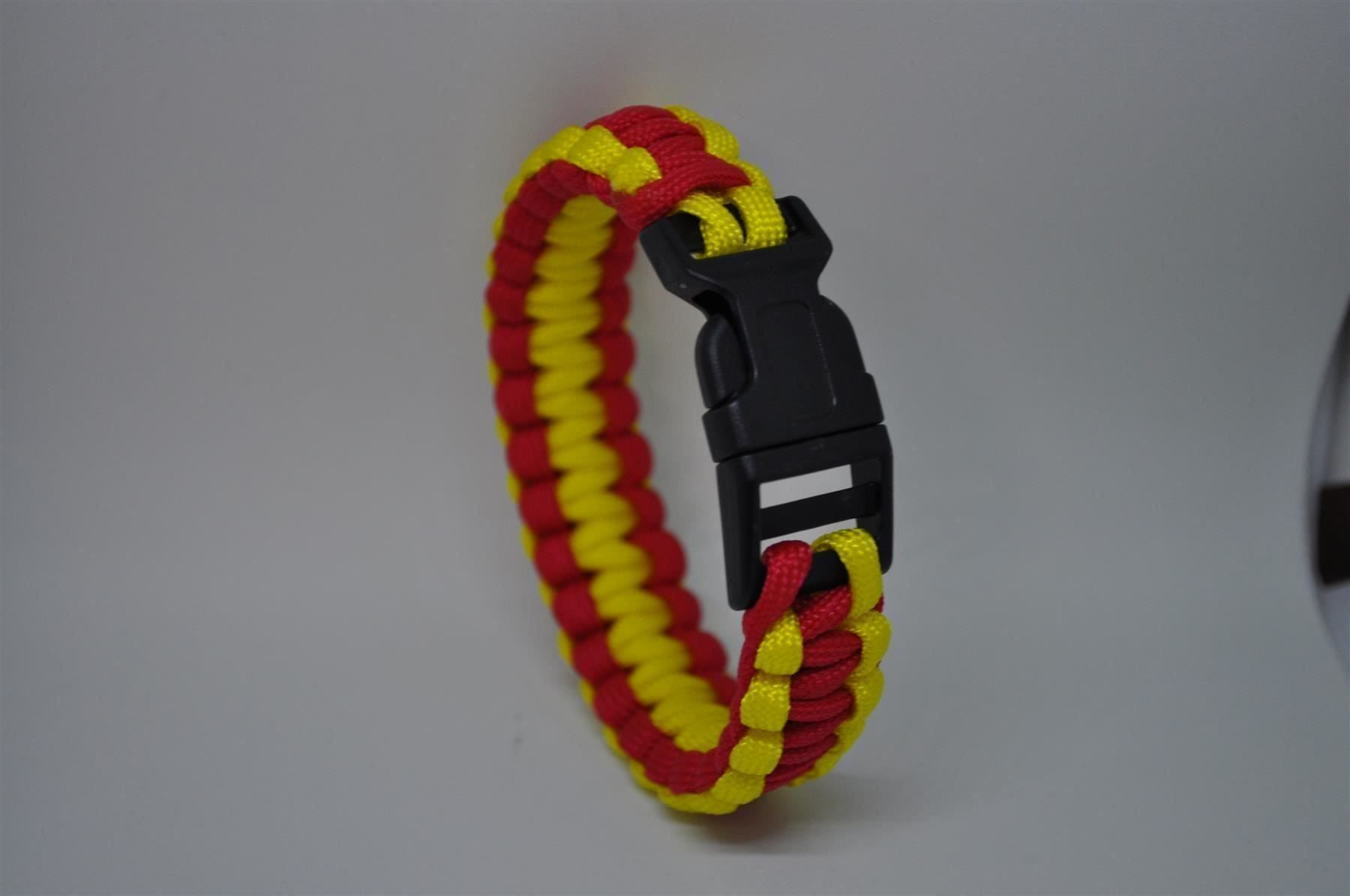 Bracciali & Braccialetti: Paracord Rettungseil rot-gelb – Nuovo e nell'imballaggio originale da Courlevon venduto da HotSaleandPrice 3