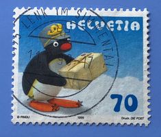 Nr.964 Klein-Pingu GESTEMPELT Sonderpostmarken 1999 