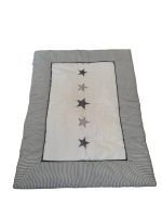 SCHARDT Krabbeldecke Stern grau