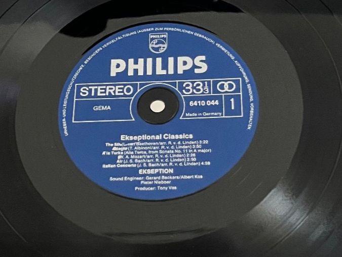 Vinyles: Ekseption "Ekseptionals Classics" Vinyl LP – D'occasion à Uster par colmo 3