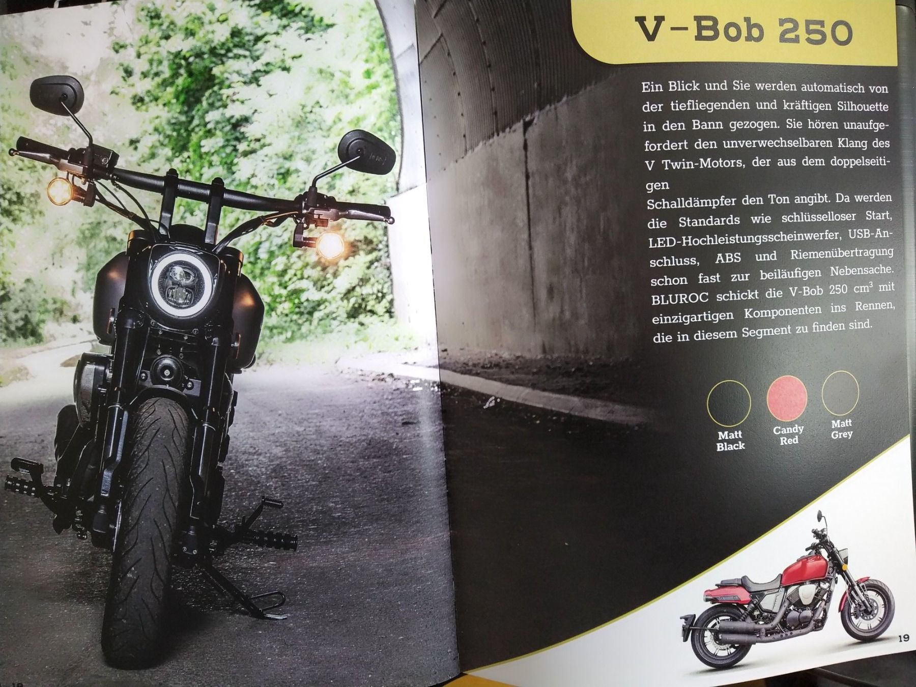 Dokumente: Prospekt BLUROC Motorcycles 2023 – Gebraucht aus Bern von micky031 2