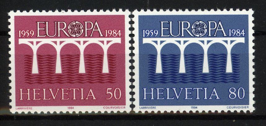 Tutti i francobolli: 1984, Europa ** – Usato da Willisau venduto da Vollstempel