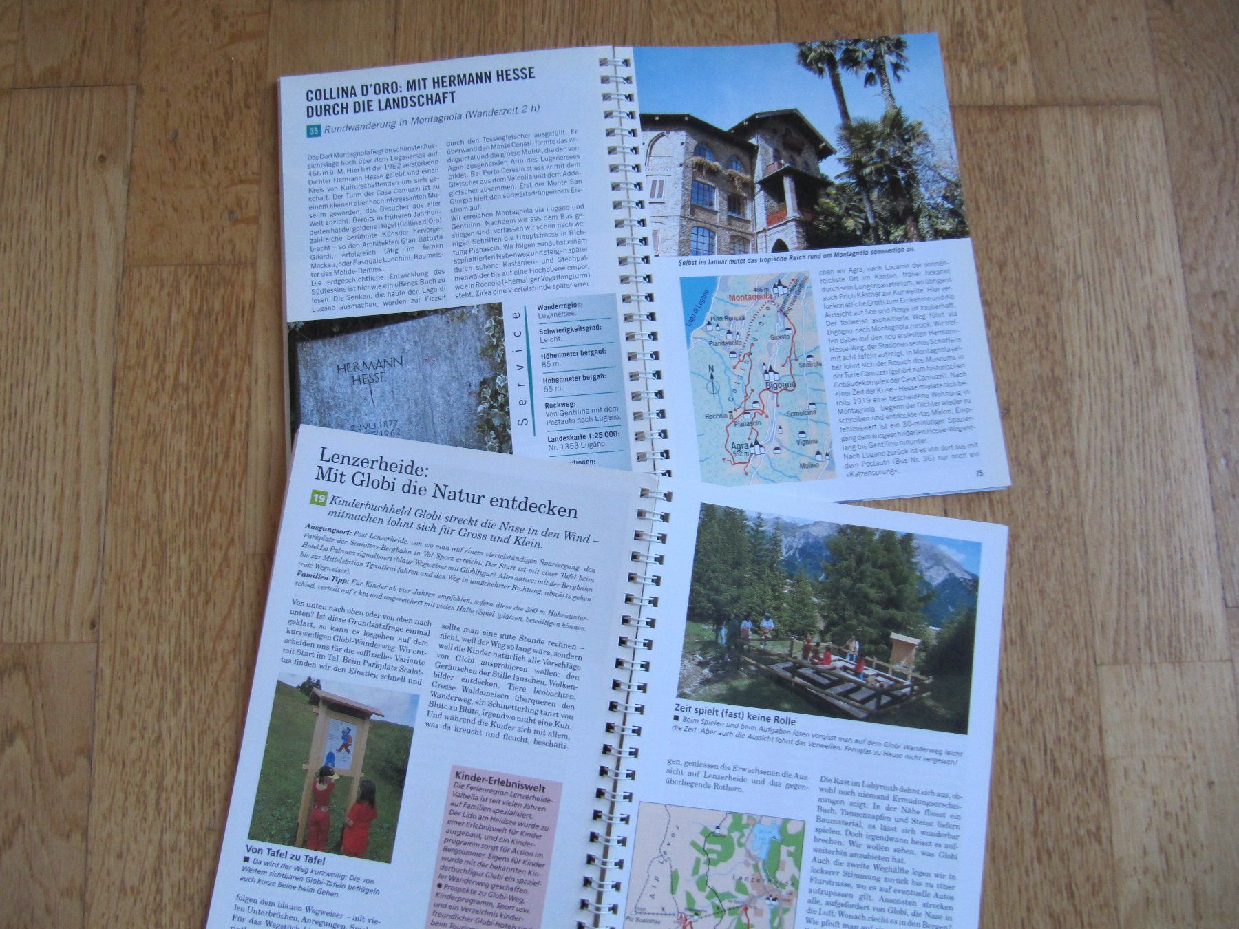 Libri: 2 Wanderführer: Wanderspass Tessin + Ausflugs-Abenteuer – Usato da Würenlos venduto da AustralisZ 3