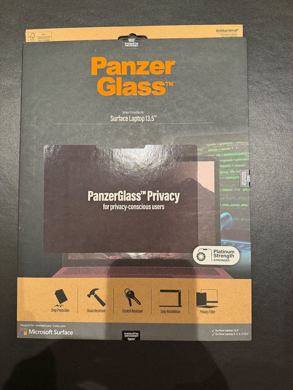 Ritocchi & pellicole di protezione: PanzerGlass Privacy – Nuovo e nell'imballaggio originale da Uster venduto da Fooba