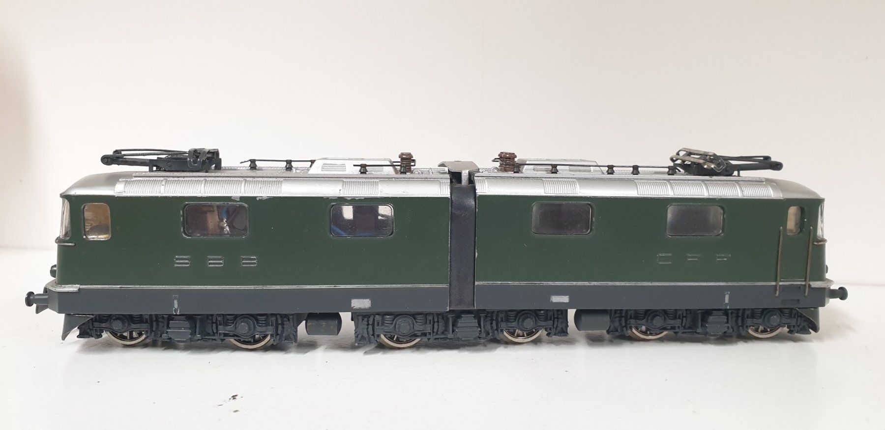 Hag Modellini di ferrovie: Hag SBB Prototyp Re6/6 H0/DC – Usato da Geroldswil venduto da TopTrain54 5