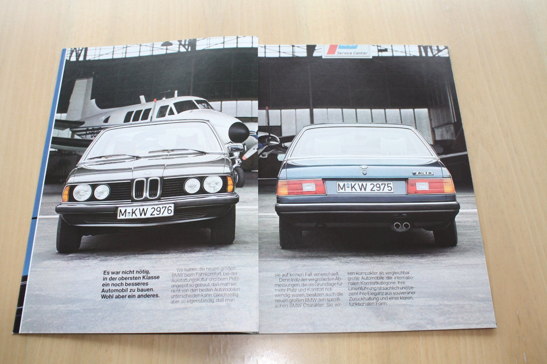 BMW Documenti: BMW 7er Prospekt E23  728/730/733i   2/1977 – Usato da Wikon venduto da erwin400 2