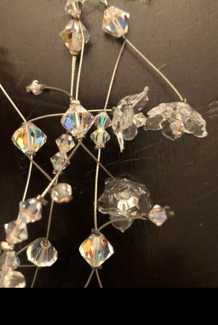 Catenine: Hand made necklace - white/clear – Usato da Dübendorf venduto da rol_fm6d 2