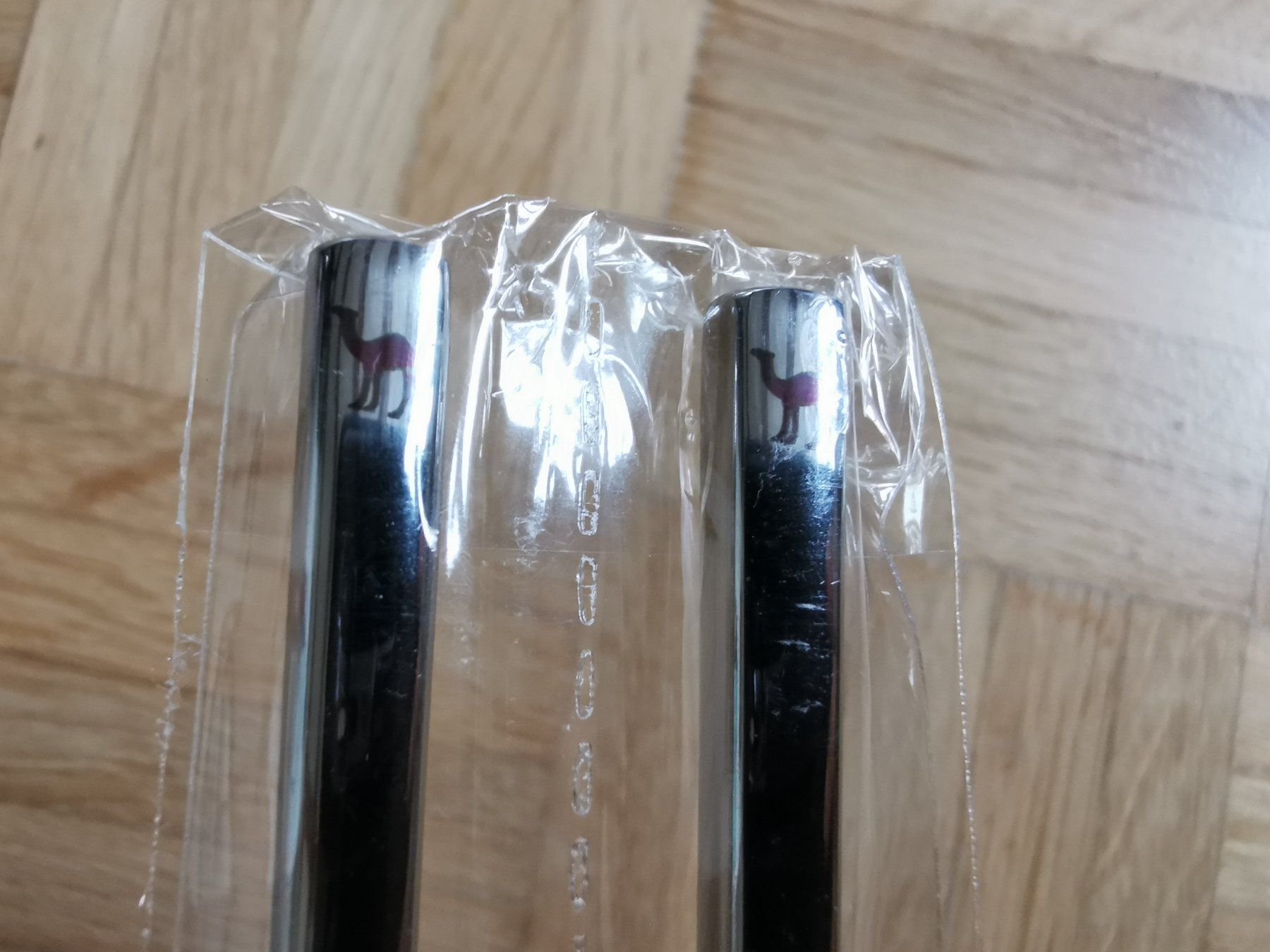 Set di posate: 3 x Camel Essstäbchen Metall (OVP) – Nuovo e nell'imballaggio originale da Stäfa venduto da flamingo_17 2