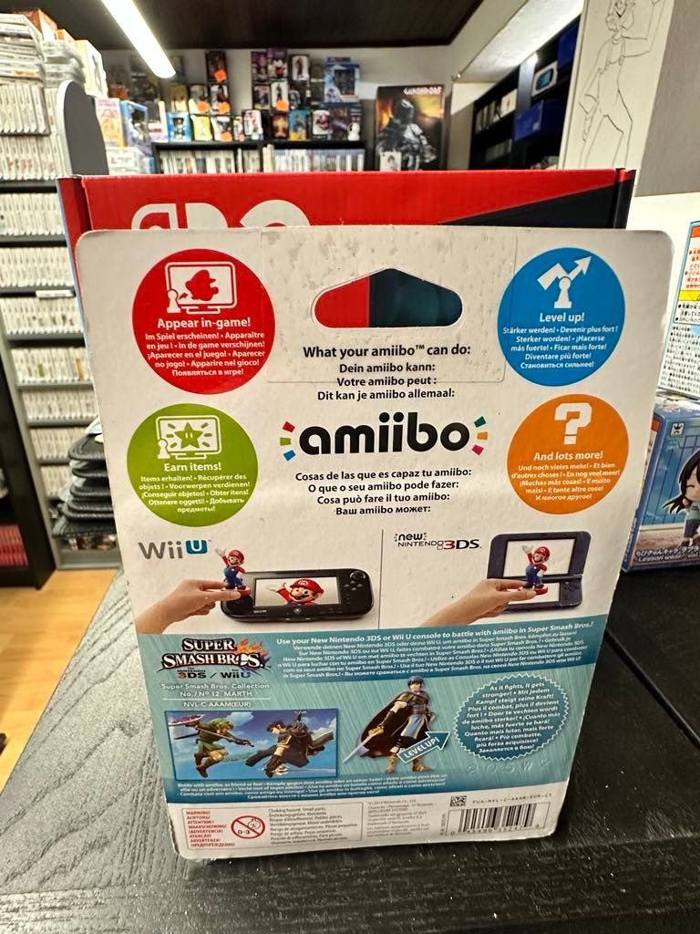 Nintendo Giochi: Nintendo Amiibo Marth Super Smash Bros – Nuovo e nell'imballaggio originale da Giubiasco venduto da Ticinerd 1