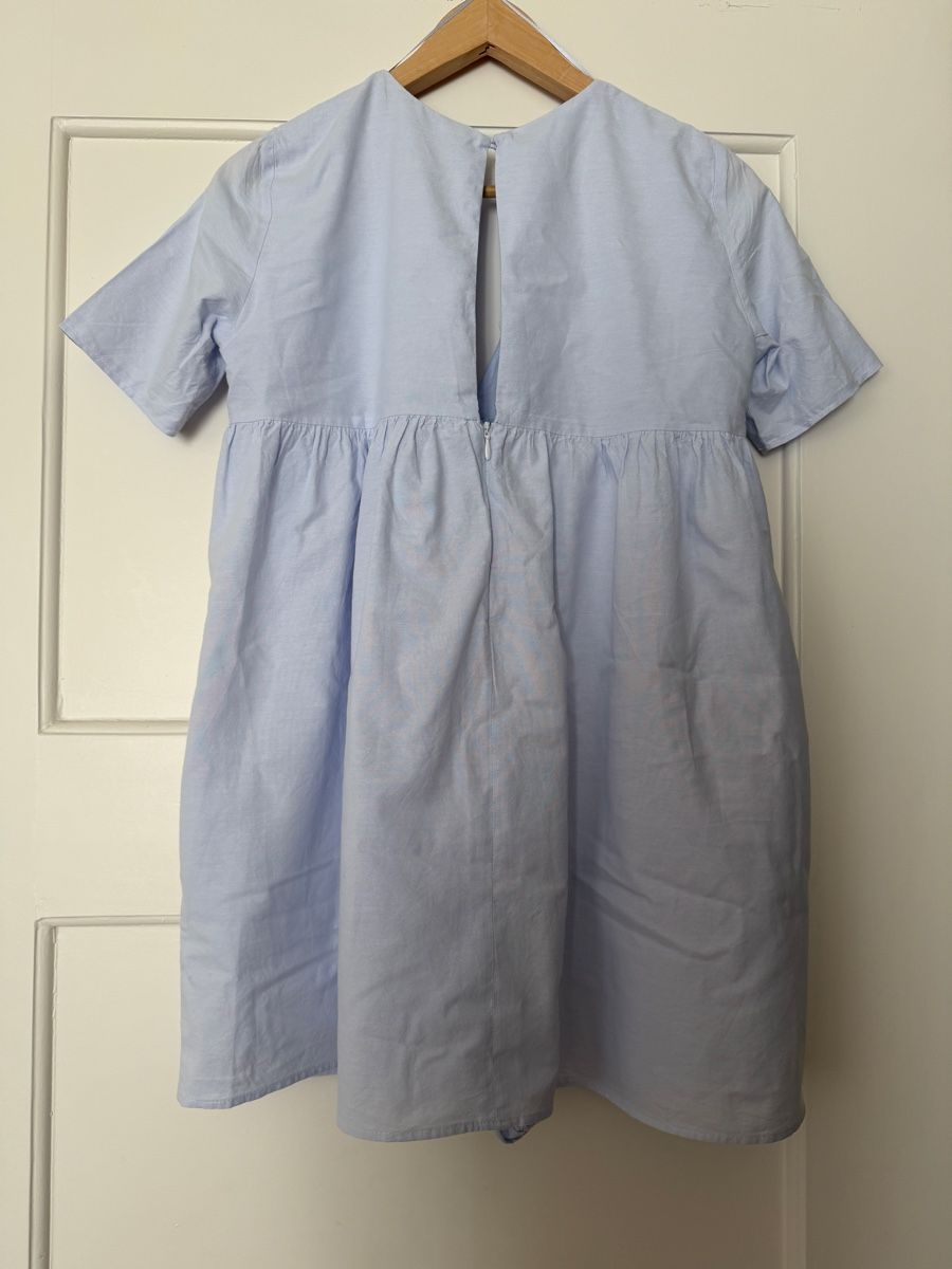 Zara Vestiti: Kurzes Sommerkleid, hellblau – Usato da Zürich venduto da Nadgb1303 4
