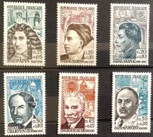 1962  Frankreich - Rotes Kreuz Persönlichkeiten Satz **