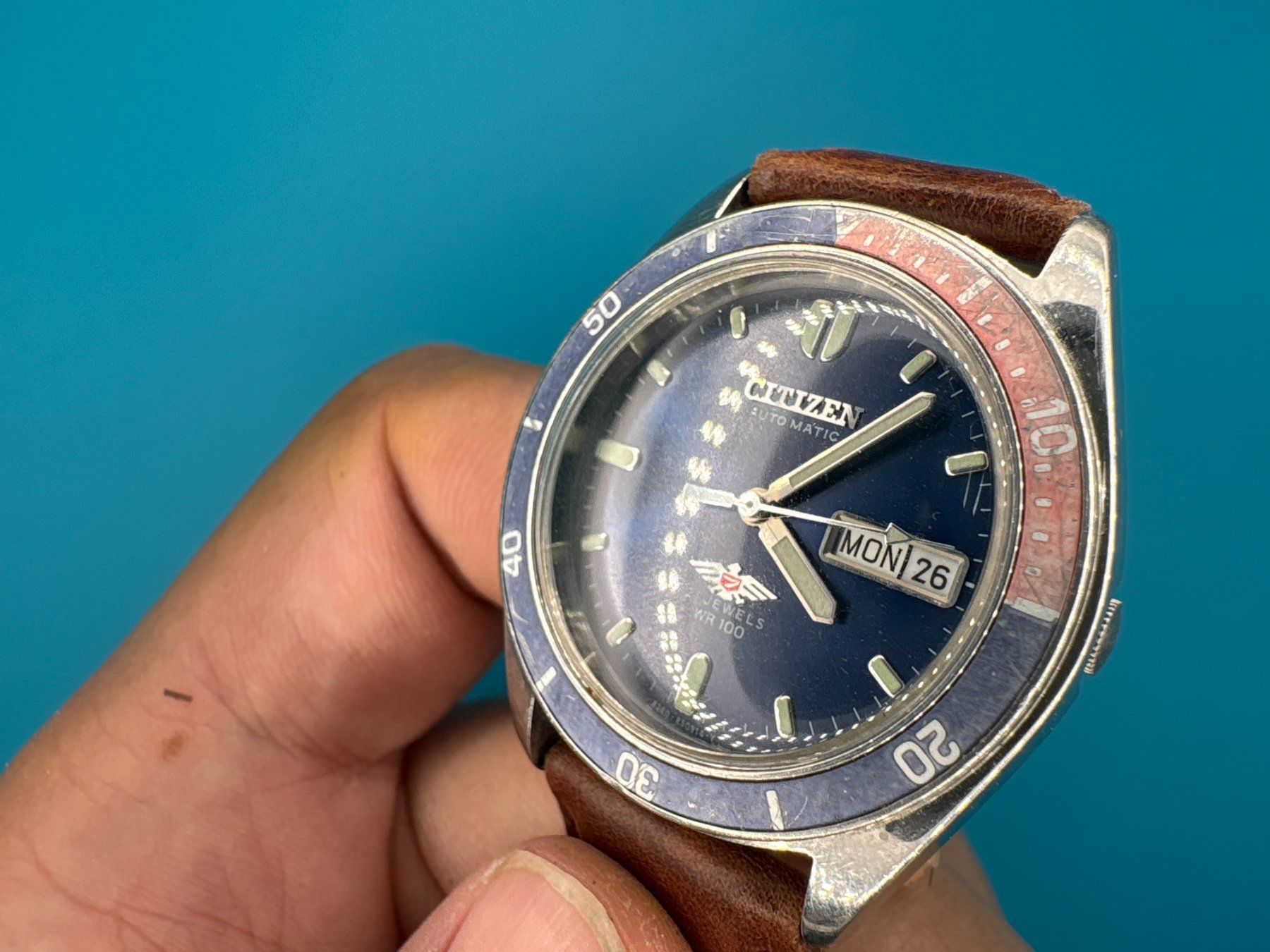 Citizen Orologi: Citizen Automatic 21 Jewels Pepsi Dial – Usato da Elgg venduto da Jo_Naj 2