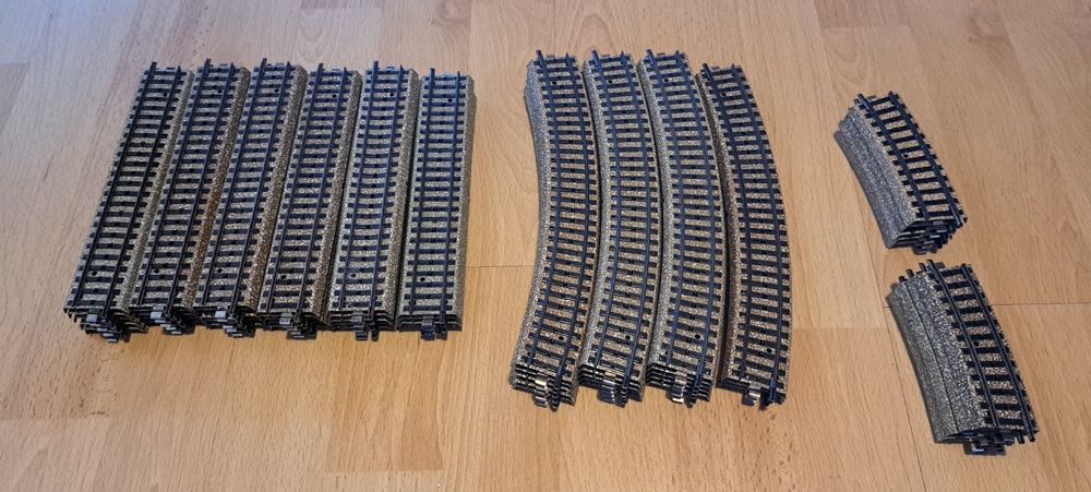 lot de rails Hachette Hornby échelle O | la vallée des trains