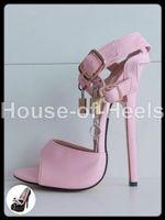 Escarpins Sandales Dipsloot 43 talon 18cm plateau 1cm simili