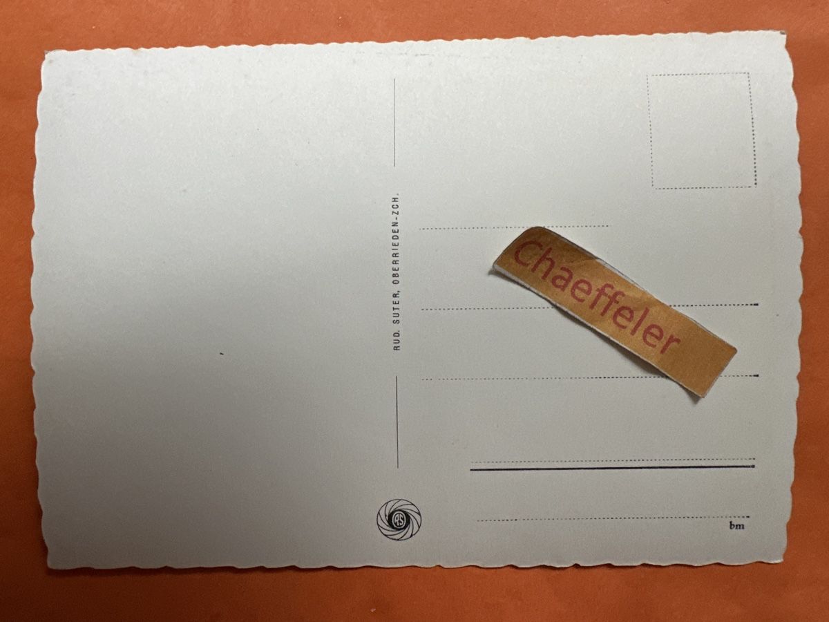 Cartoline postali: 9240 Disentis – Usato da Zürich venduto da Chaeffeler 1