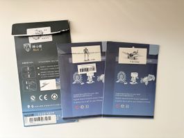 ❗️❗️❗️NEU 3D Metal Model Kits Set - 3 St. 