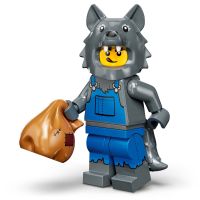 WOLF COSTUME LEGO MINIFIGURE 71034 SERIE 23 open bag‪‪