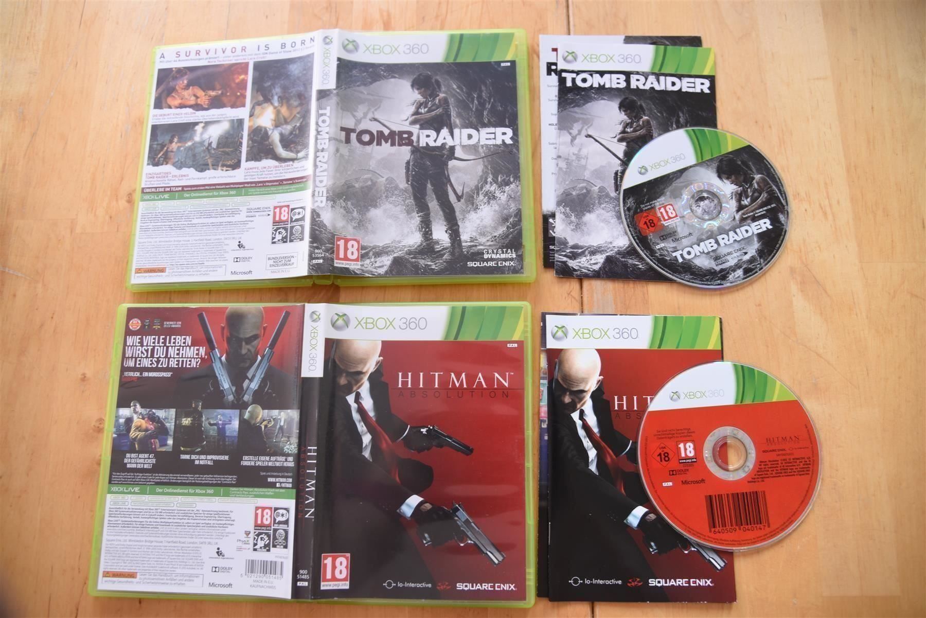 Giochi: Tomb Raider + Hitman Absolution – Usato da Frenkendorf venduto da Fionchen