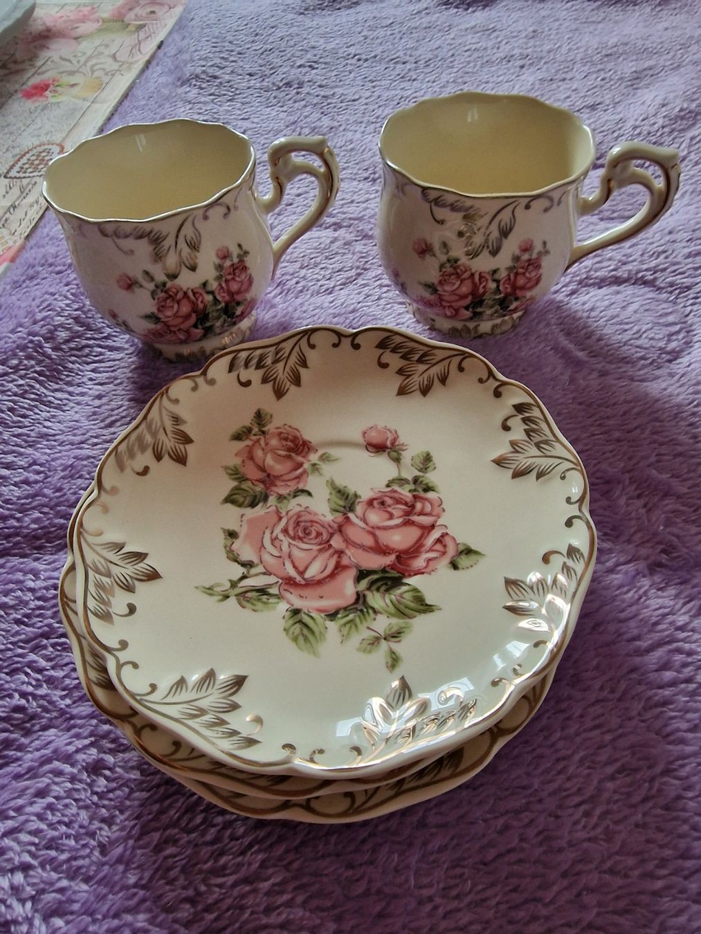 Set di piatti: Porzellanmokka- Service – Nuovo (secondo la descrizione) da Uerkheim venduto da Lissy176